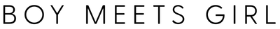 Boy Meets Girl Logo Dark