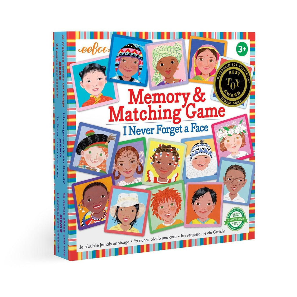 I Never Forget a Face Memory Matching Game - BMG Kids