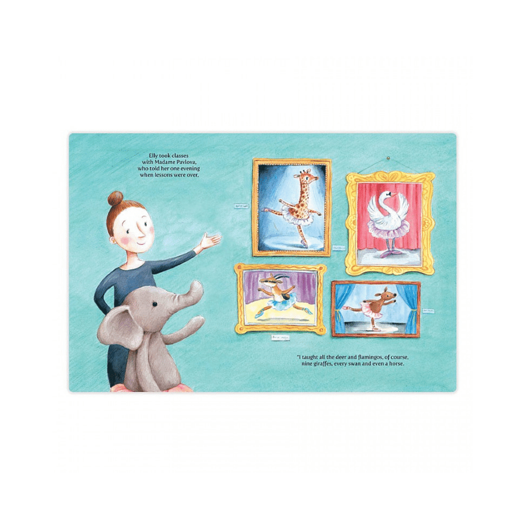 Jellycat Elly Ballerina Book - BMG Kids