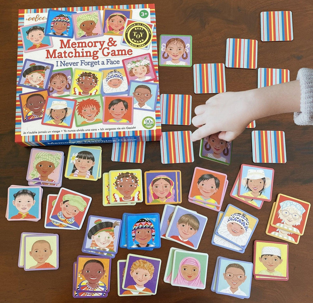 I Never Forget a Face Memory Matching Game - BMG Kids
